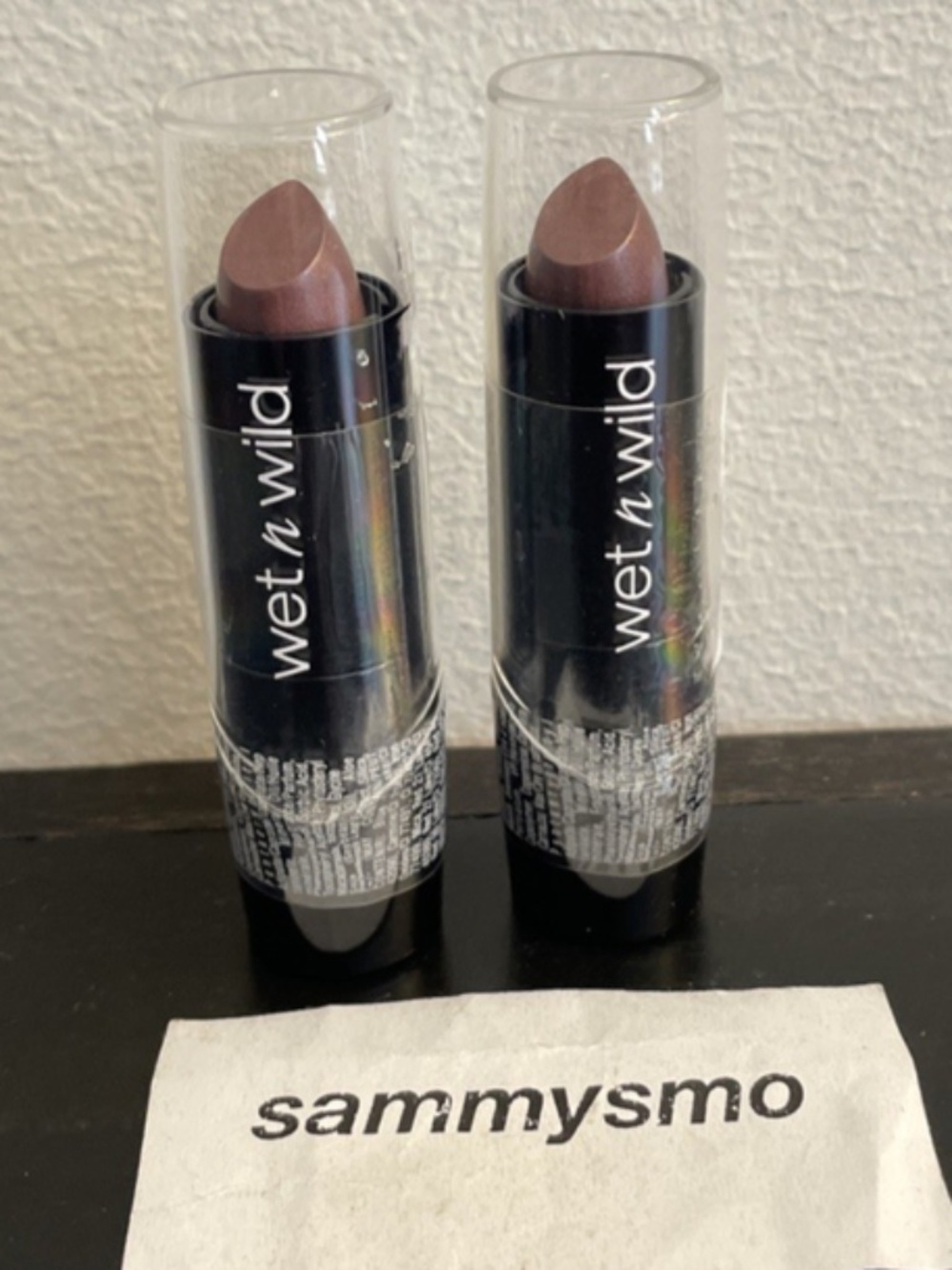 Wet n Wild Lipstick, Cashmere 533D, 0.13 oz x2